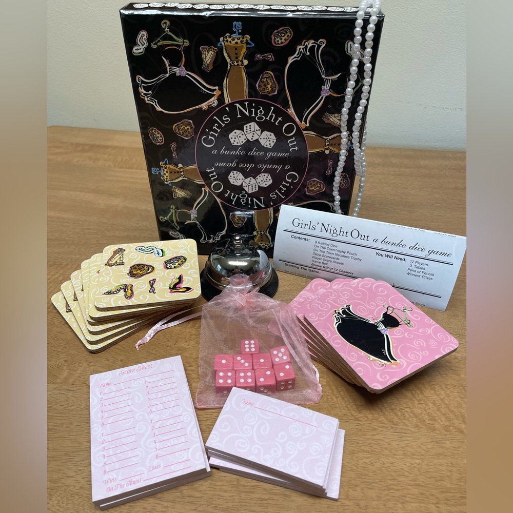 Bunko Dice Game - Girl’s Night Out Theme